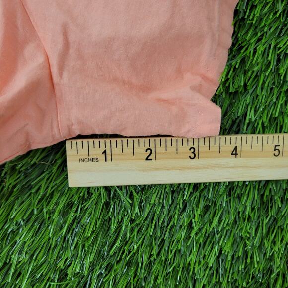 Vintage 80s Booty Gym Shorts Womens Medium Peach Pink USA - Picture 13 of 14